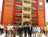 توسعة وصيانة مدرستى سمهود وقناطر نجع حمادى ضمن حياة كريمة فى قنا.. صور