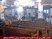 صور.. الكنيسة الأرثوذكسية تحتفل بتذكار عيد التجلى وسط إجراءات كورونا