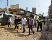 جولة مفاجئة لمحافظ الشرقية ببلبيس لمتابعة أعمال رصف وتطوير الشوارع والميادين