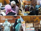 معامل التنسيق الإلكترونية بجامعة المنصورة تستقبل طلاب المرحلة الأولى للثانوية العامة.. 5 معامل تضم 150 جهاز حاسب آلي.. مدخلى بيانات لتسهيل إجراءات التسجيل على الطلاب.. والأولى على الجمهورية تسجل رغباتها.. صور