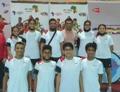 منتخب ناشئى وناشئات مصر أبطال إفريقيا للريشة الطائرة تحت 15 سنة