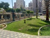 رفع كفاءة حديقة شجرة مريم بالمطرية ورصف الشوارع المحيطة بالأثر