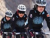 إيطاليا تستقبل 30 راكبة دراجات من أفغانستان 