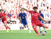 هدف محمد صلاح وطرد جيمس فى تعادل ليفربول وتشيلسي بشوط مثير.. فيديو