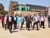 محافظة الجيزة تجهز مركزا لتطعيم المواطنين بلقاح كورونا بأكاديمية الفنون.. صور