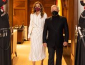 العاهل الأردني والأمير الحسين يحتفلان بعيد ميلاد الملكة رانيا .. صور 