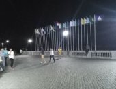 فسحة مجانية على ممشى لسان رأس البر.. فيديو وصور