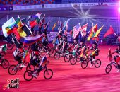 مصر تُبهر العالم بحفل افتتاح بطولة العالم لدراجات المضمار للناشئين