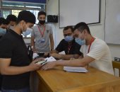 جامعة المنصورة تواصل تطعيم طلابها ضد فيروس كورونا .. صور