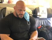 بيج رامى يغادر إلى نيويورك للمشاركة فى مستر أوليمبيا 2021 