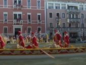 "ينظم منذ القرن 13" انطلاق موكب القوارب التاريخية في مدينة البندقية.. فيديو