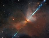 تلسكوب هابل يصور نجما يقذف نفثات من الغاز فى ظاهرة نادرة 