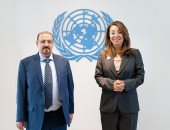 غادة والي تجرى مباحثات مع رئيس البرلمان اليمنى بشأن دعم الأمم المتحدة لليمن