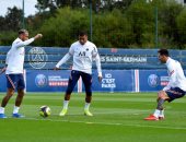 مبابى يعود إلى تدريبات باريس سان جيرمان قبل مواجهة كليرمون