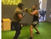 أحمد العوضي يعود للسوشيال ميديا من الجيم بعد غياب :"أسف لو خضيتكم".. فيديو 