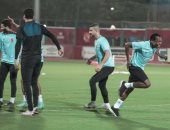 بيرسي تاو يبدأ المشاركة التدريجية فى تدريبات الأهلى الجماعية