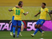منتخب البرازيل يتفوق على بيرو بثنائية فى الشوط الأول.. فيديو 