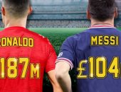 تقارير: مبيعات قميص رونالدو تتفوق على ميسى بنسبة الضعف