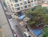 تفاصيل سقوط أمطار على الإسكندرية فى تغير مفاجئ لحالة الطقس.. فيديو