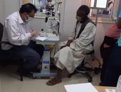الكشف على 723 شخصا فى قافلة طبية تابعة لجامعة عين شمس بمستشفى الشلاتين.. صور