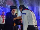 كنيسة مارجرجس بأرمنت الوابورات فى الأقصر تحتفل بـ"الوعد الكشفى".. صور