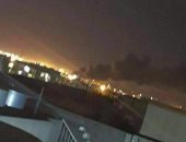 لحظة استهداف مطار أربيل الدولى فى العراق بطائرات مسيرة مفخخة.. فيديو