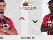 ميلان ضد لاتسيو.. إبراهيموفيتش يعود للمشاركة مع الروسونيرى فى الدقيقة 60