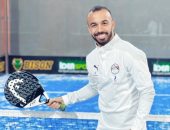 أفشة يتدرب على "الراكيت" قبل الانتظام فى تدريبات الأهلى.. صور