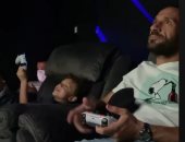 مباراة "بلايستيشن" تجمع علي معلول وابنه كريم.. فيديو