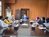 رئيس جامعة بنى سويف يرأس اجتماعى تطوير الأداء الجامعى والمجلات العلمية