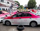 بستان التاكسى.. تايلاند تزرع سيارات الأجرة بعد أن تركها المستأجرون مهجورة
