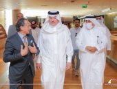 مدير مكتبة الإسكندرية يستقبل أمين عام دارة الملك عبد العزيز والسفير السعودى بالقاهرة