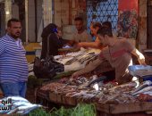 تعرف على أسعار الأسماك في سوق العبور للجملة اليوم 