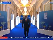 بدء فعالية إطلاق تقرير التنمية البشرية فى مصر 2021 بحضور الرئيس السيسى