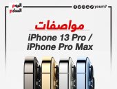 اعرف مواصفات iPhone 13 Pro و iPhone 13 Pro Max.. إنفوجراف