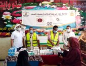 توقيع الكشف الطبى وصرف العلاج بالمجان لـ523 مواطنا ضمن "حياة كريمة" بسوهاج.. صور