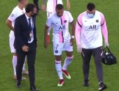 شكوك حول مشاركة مبابى ضد ليون فى الدوري الفرنسي بسبب الإصابة