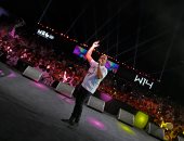 عمرو دياب يحيي حفل إطلاق مشروع White 14 بالعاصمة الإدارية لشركة إم بي جي