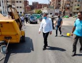 محافظ المنوفية يتفقد أعمال التطوير بكوبرى مبارك.. صور  