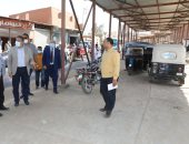 محافظ المنوفية يتفقد أعمال تطوير السوق النموذجى وحديقة الطفل الجديدة.. صور