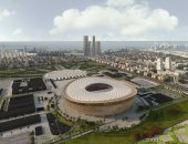 الانتهاء من فرش الأرضية العشبية فى أكبر ملاعب مونديال قطر 2022