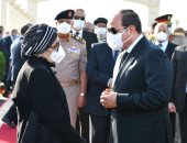 الرئيس السيسى يقدم العزاء لأسرة المشير حسين طنطاوى.. فيديو وصور