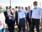 جولة تفقدية صباحية لمحافظ الغربية بقرية بشبيش مركز المحلة.. صور