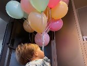 جوردى ألبا يحتفل بعيد ميلاد ابنه بصورة من طفولته وتعليق ساخر: يا أيها السمين