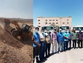 شمال سيناء تستعد لمواجهة الأمطار والسيول.. غرف عمليات بكل مجلس مدينة والتنسيق مع التضامن والصحة لأى حالات إيواء من أخطار السيول.. رفع رمال من على مسار الطرق الرئيسية.. وعمل سدود ترابية على مسارات الوديان.. صور