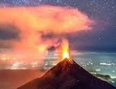 ثوران جديد لبركان فويجو فى جواتيمالا وتدفقات الحمم وأعمدة رماد ضخمة.. فيديو وصور