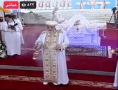 البابا تواضروس يدشن كاتدرائية دير القديس مارجرجس بالخطاطبة