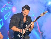 تامر حسنى يتألق فى حفل تخرج كلية آداب جامعة الاسكندرية أمس.. صور