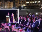 حفل افتتاح مهرجان الإسكندرية السينمائى.. وزيرة الثقافة: الفنون وسيلة تعارف الشعوب.. محافظ الإسكندرية: كنت فى دولة عربية قالوا لى: ادونا عادل إمام وخدوا البلد كلها.. وتكريم خالد الصاوى وسلوى خطاب وعلى بدرخان