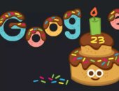 جوجل تحتفل بمرور 23 عاما على إطلاقها بشعار مبتكر